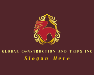 Premium - Premium Luxury Pegasus logo design