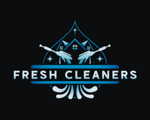 Housekeeping Pressure Cleaner logo design