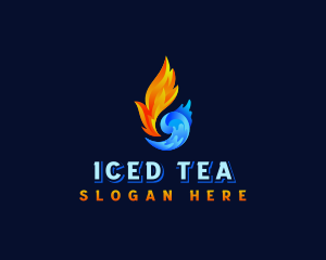 Fire Ice Industrial logo design