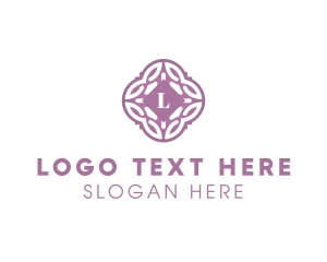 Textile - Begonia Flower Beauty logo design