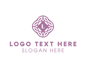 Middle Eastern - Begonia Flower Beauty logo design