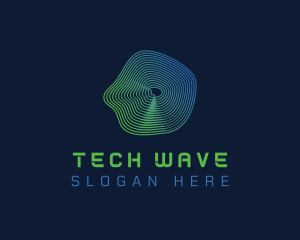 Cyber Wave Technology logo design