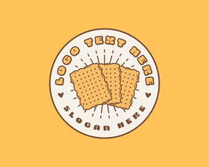 Biscuit - Cute Quirky Biscuit Crackers logo design