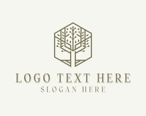 Environmental Tree Garden Logo