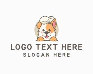 Cooking - Dog Chef Baker logo design