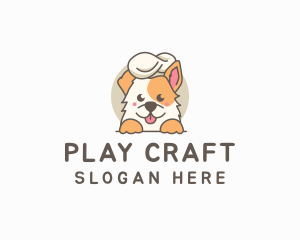 Dog Chef Baker logo design