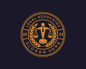 Advocacy Legal Lawyer logo design