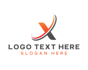 Bitcoin - Professional Tech Letter X logo design