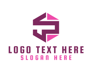 Mechanical - Mechanical Pink S logo design