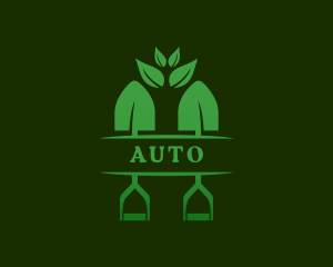 Planting - Planting Shovel Landscaping logo design