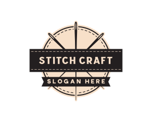 Sewing - Needle Sewing Tailor logo design