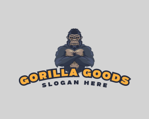 Gorilla Gaming Fitness logo design