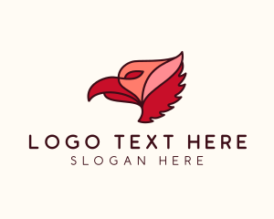 Fiery - Aviary Bird Wildlife logo design