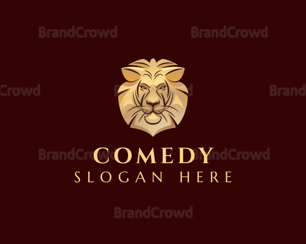 Premium Luxury Lion Logo