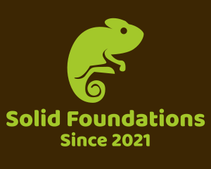 Nature - Nature Green Chameleon logo design