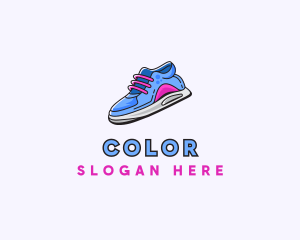 Sneakers - Fashion Activewear Shoes logo design