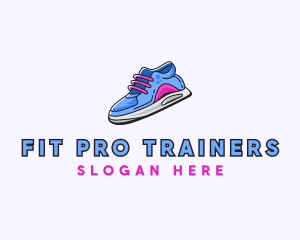 Trainers - Fashion Activewear Shoes logo design