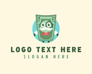 Savings - Cash Dollar Cartoon logo design