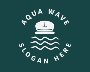 Marine Sailor Cap logo design