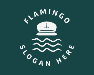 Maritime - Marine Sailor Cap logo design