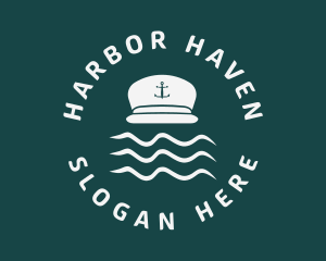 Marine Sailor Cap logo design