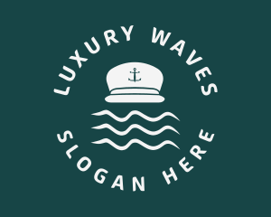 Marine Sailor Cap logo design