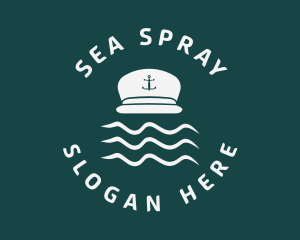 Marine Sailor Cap logo design