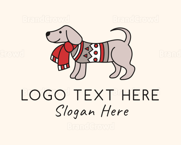 Christmas sweater best sale dog design