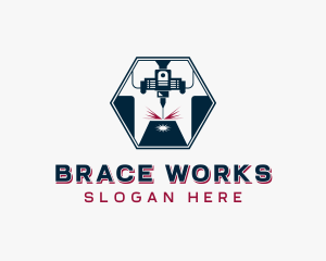 Laser Milling Automation logo design