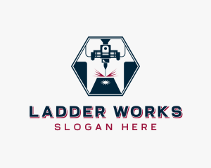 Laser Milling Automation logo design