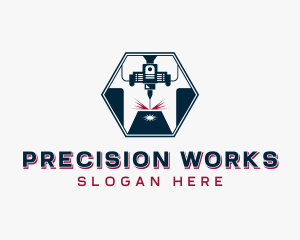 Laser Milling Automation logo design