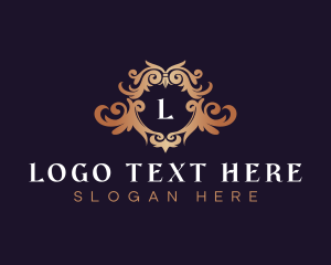 Deluxe - Luxury Premium Crest logo design