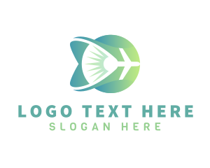 Gradient Aircraft Trip Logo