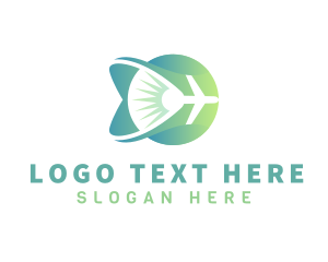 Gradient Aircraft Trip Logo