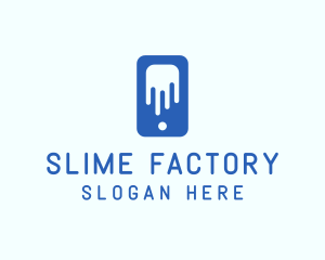 Slime - Gadget Phone Drip logo design