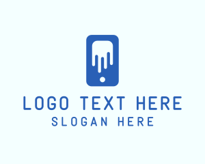 Phone - Gadget Phone Drip logo design