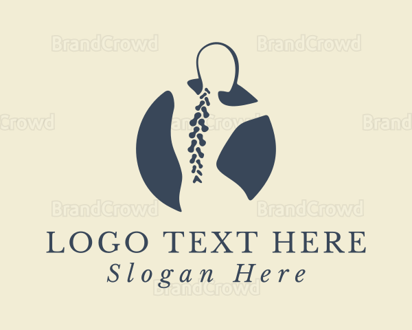 Chiropractor Therapist Healthcare Logo