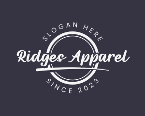 Retro Apparel Brand logo design