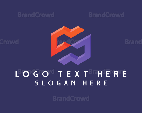 Abstract Tribal Symbol Logo