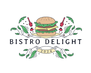 Burger Diner Restaurant  logo design