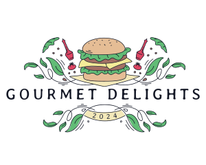 Burger Diner Restaurant  logo design