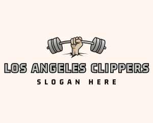 Strong Fitness Barbell Logo