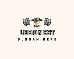 Personal Trainer - Strong Fitness Barbell logo design