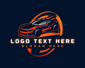 Mechanic - Car Racing Transportation logo design