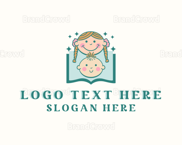 Children Story Book Logo