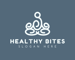 Yoga Exercise Wellness logo design