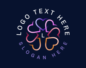 Diversity - Heart Love Loop logo design
