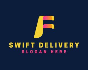 Courier - Freight Forwarding Courier logo design