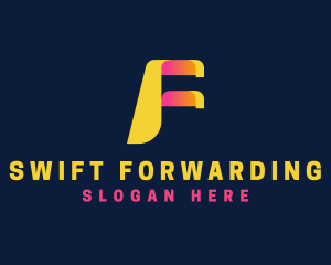 Forwarding - Freight Forwarding Courier logo design