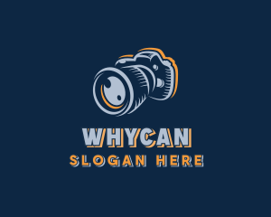 DSLR Camera Lens Logo